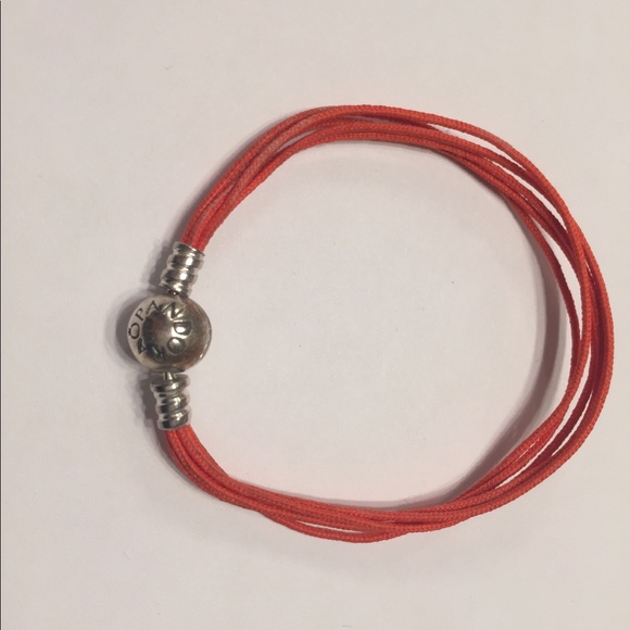 Today Sale !! Orange Muti-Strand Cord Bracelet - Picture 6 of 6